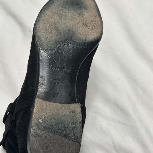 Women’s Giorgio Armani Suede Pull on Ankle Boot - Picture 10 of 10
